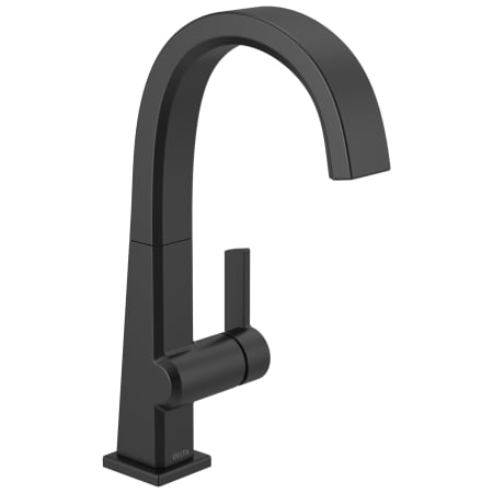 Delta Pivotal 1.5 GPM Single Hole Bar Faucet Matte Black